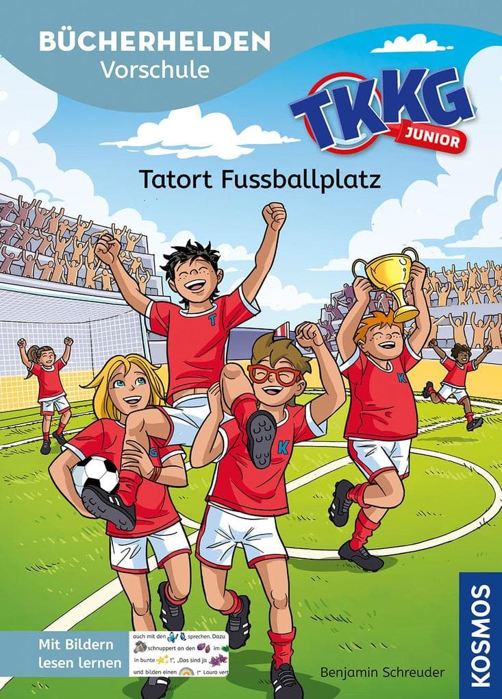 TKKG Junior, Bücherhelden Vorschule, Tatort Fußballplatz