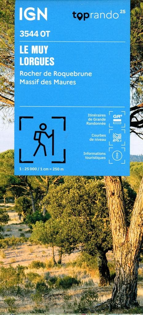 3544OT Le Muy - Lorgues - Montagne de Roquebrune - Massif des