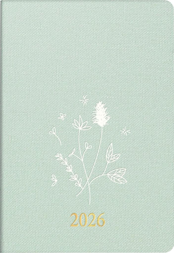 rido/idé 7011055026 | Taschenkalender Mod. partner/Industrie I 2026 "Wild Flowers" | A7, Textil