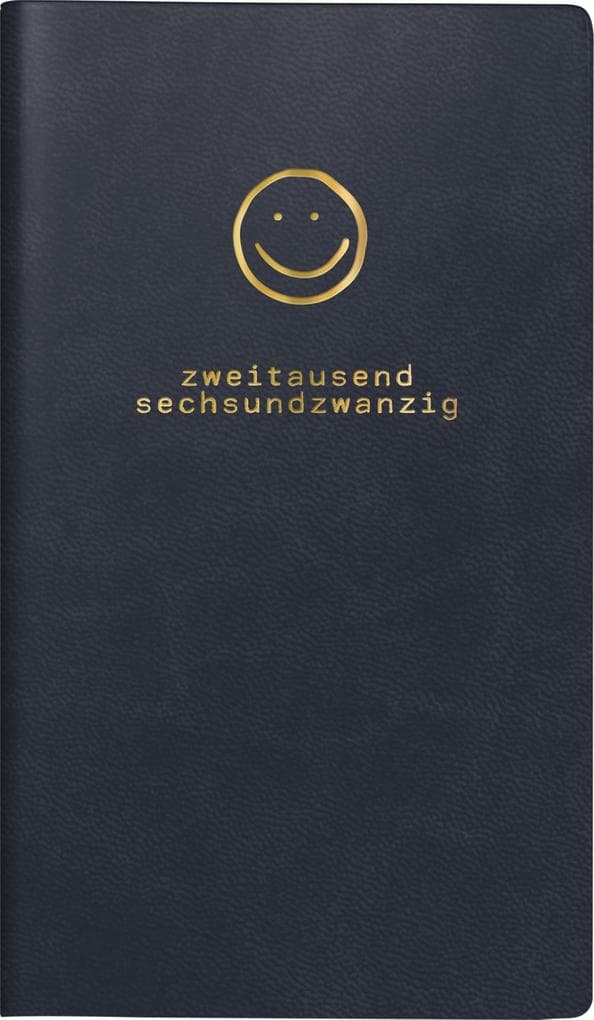 rido/idé 7016915046 | Taschenkalender Mod. Taschenplaner int. 2026 "Smile" | A6, Kunstleder