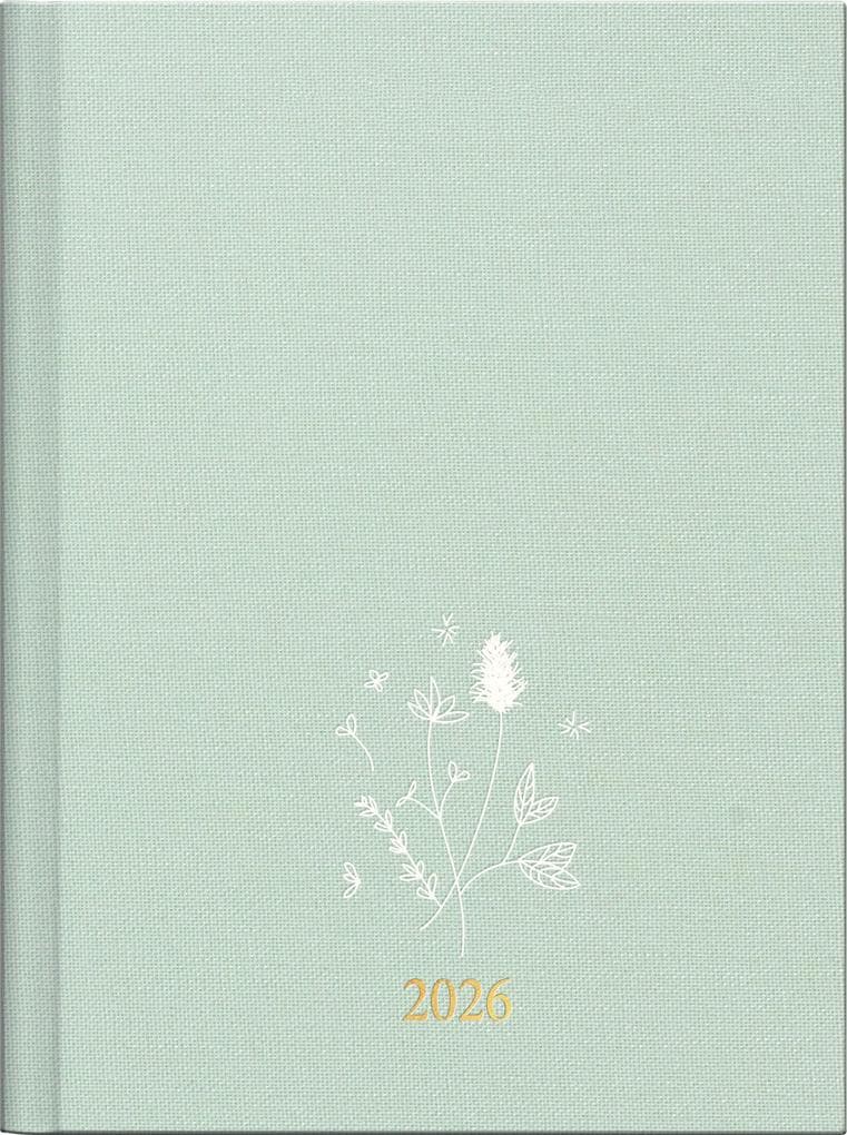 rido/idé 7013603016 | Taschenkalender Young Line Mini 2026 "Wild Flowers" | A6, Textil