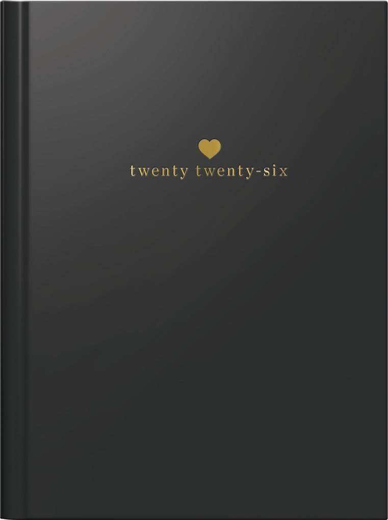 rido/idé 7013607026 | Taschenkalender Young Line Mini 2026 "Heart" | A6, Papier