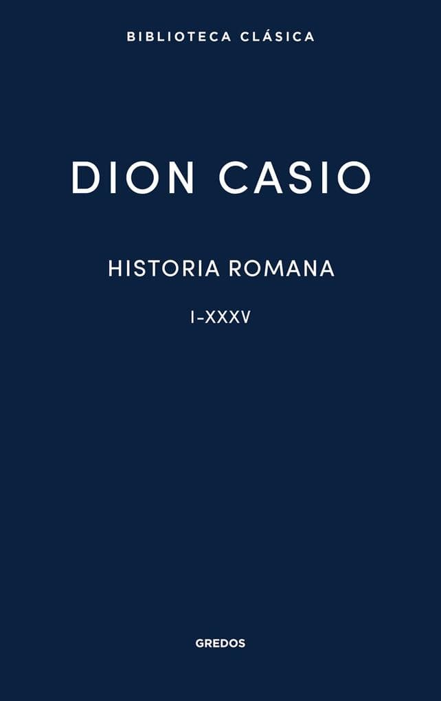 Historia romana. Libros I-XXXV