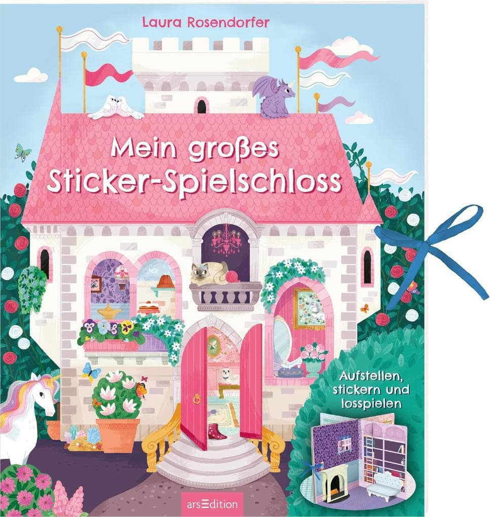 Mein großes Sticker-Spielschloss