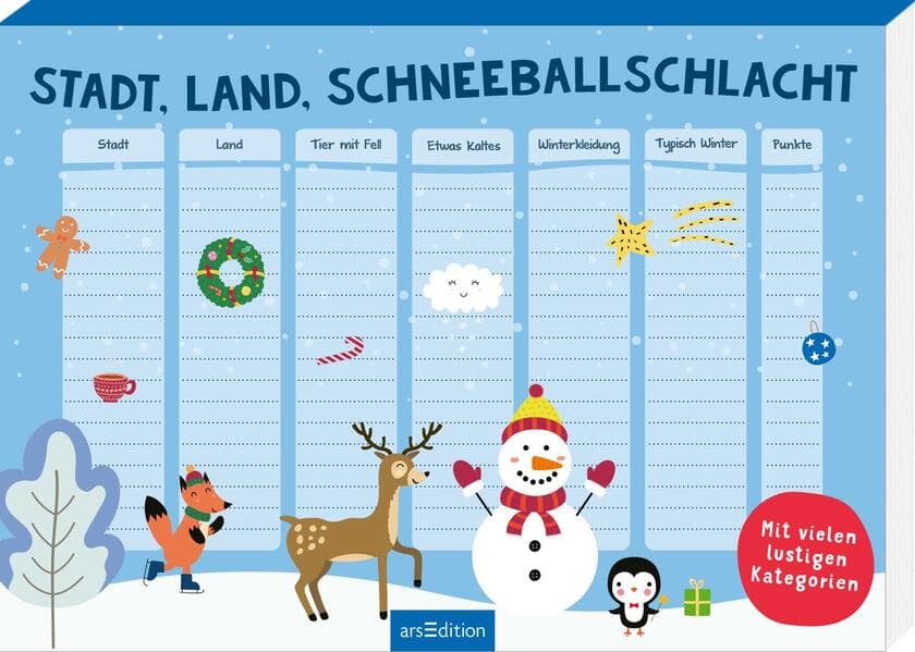 Stadt, Land, Schneeballschlacht