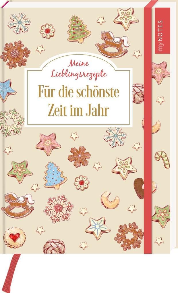 myNOTES Papeterie: Notizbuch A5 Meine Lieblingsrezepte