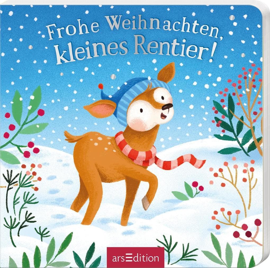 Frohe Weihnachten, kleines Rentier!