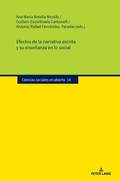 Efectos de la narrativa escrita y su enseñanza en lo social