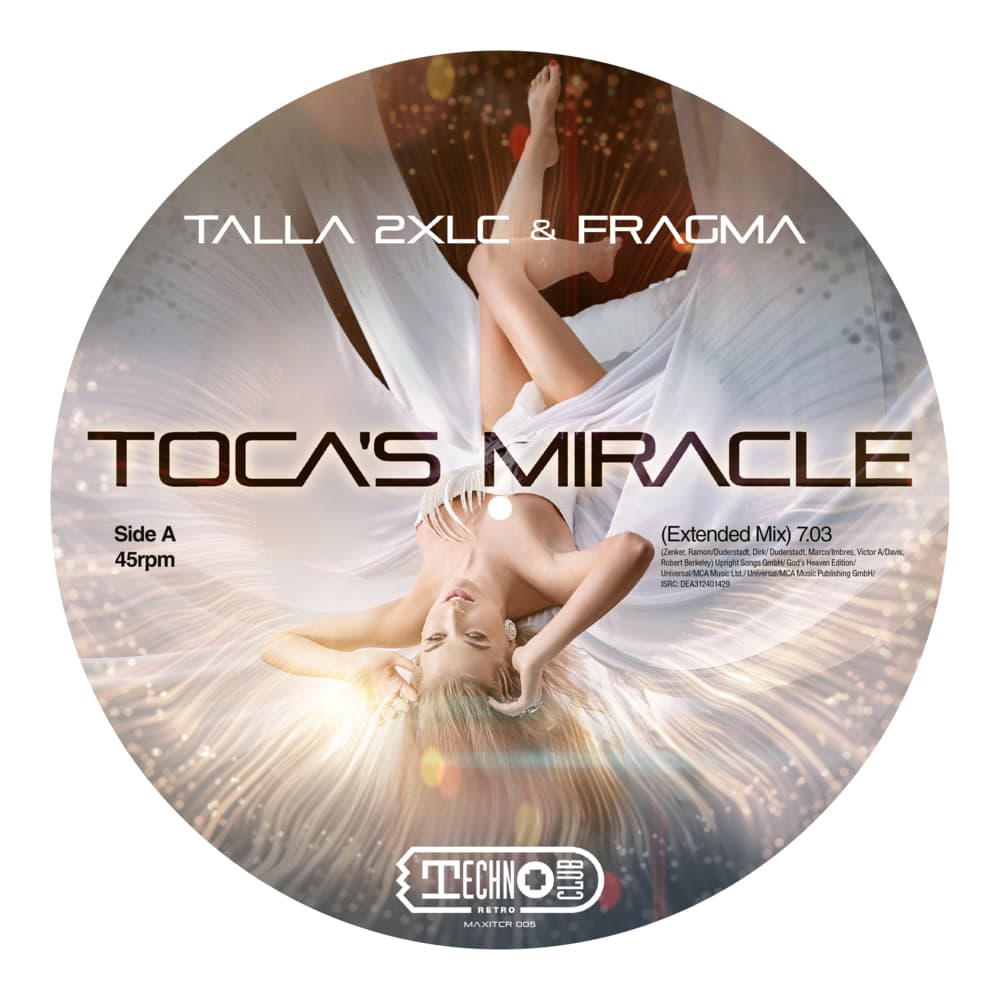 Toca's Miracle,1 Schallplatte (Maxi Picture Vinyl)