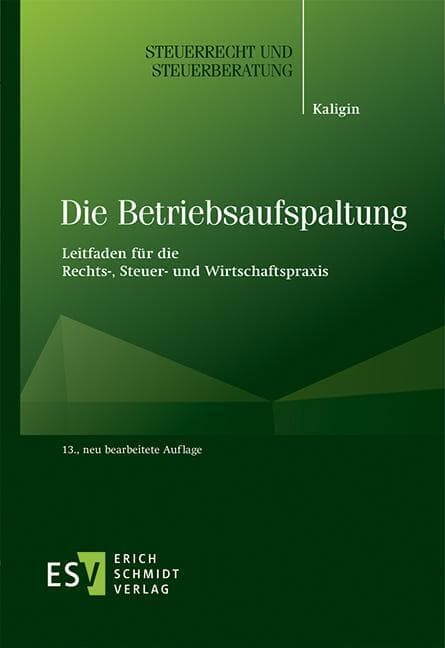 Die Betriebsaufspaltung