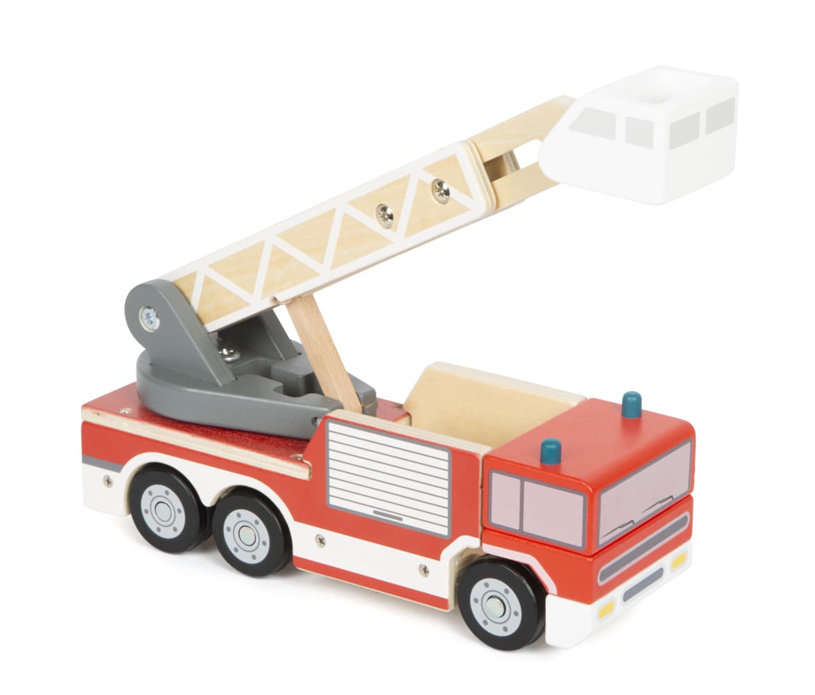 Feuerwehr mit Drehleiter
