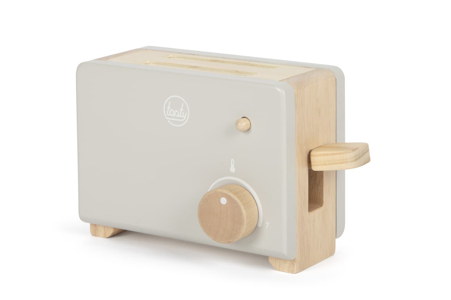 Toaster-Set grau "tasty"
