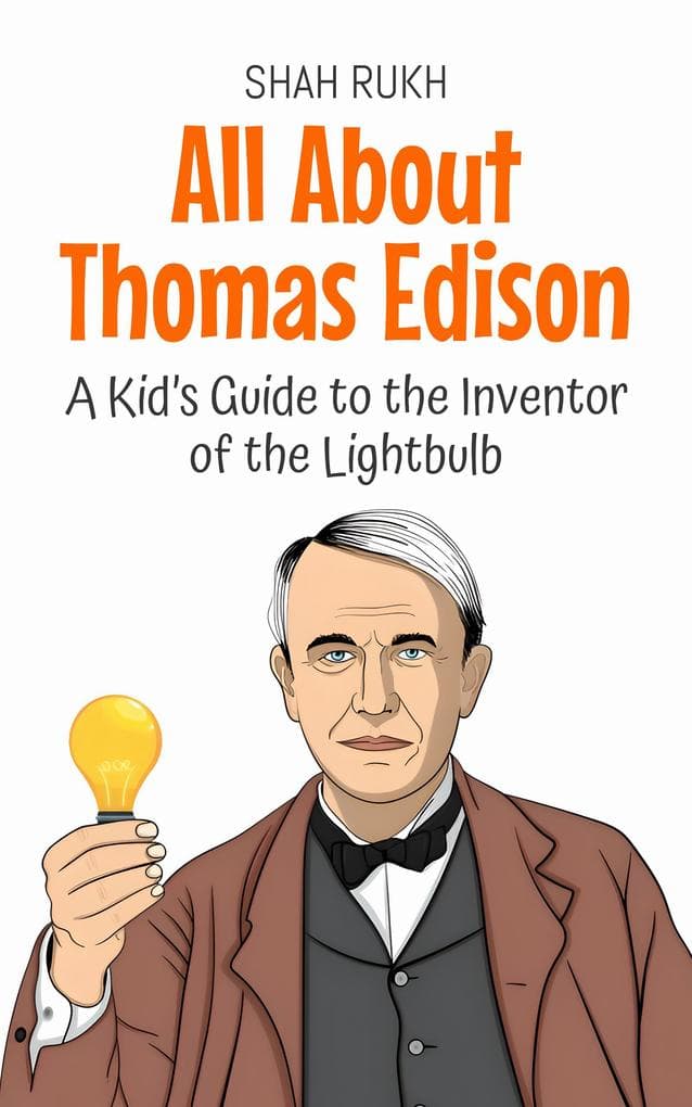 All About Thomas Edison: A Kid's Guide to the Inventor of the Lightbulb (Knowledge Books For Kids, #13)
