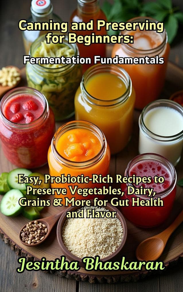 Canning and Preserving for Beginners: Fermentation Fundamentals (The Ultimate Canning & Preserving Guide for Beginners, #4)