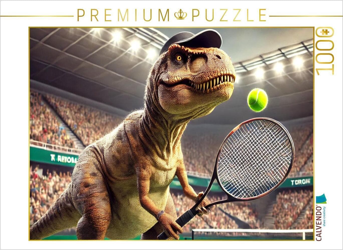 CALVENDO Puzzle Dino Match | 1000 Teile Lege-Größe 64x48cm Foto-Puzzle für glückliche Stunden