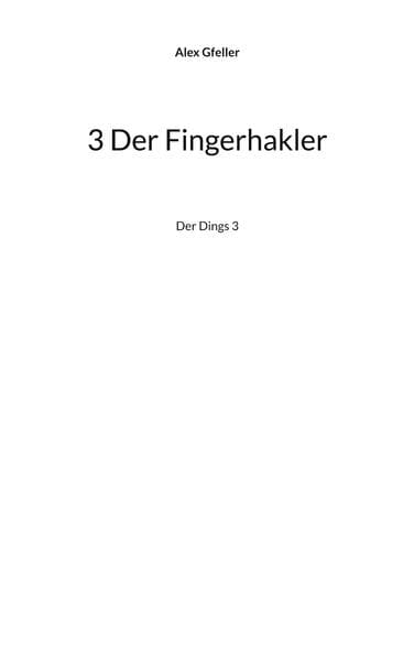 3 Der Fingerhakler