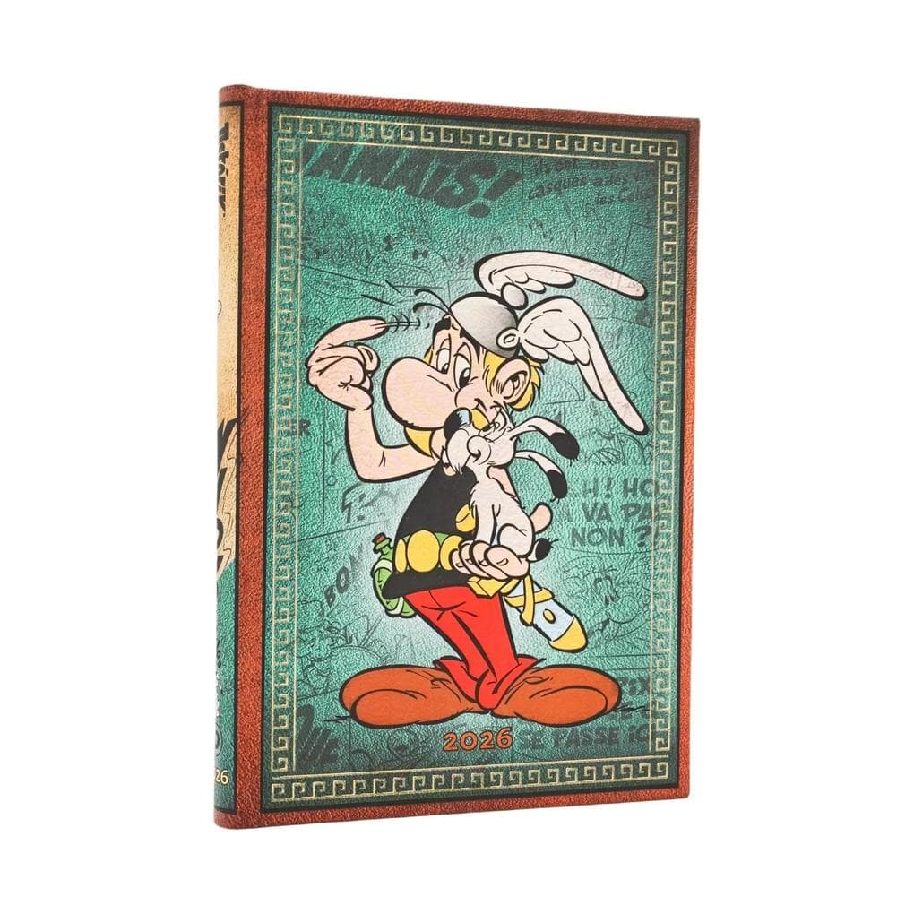 12-Monatskalender. 2026 Asterix Midi Vertikal