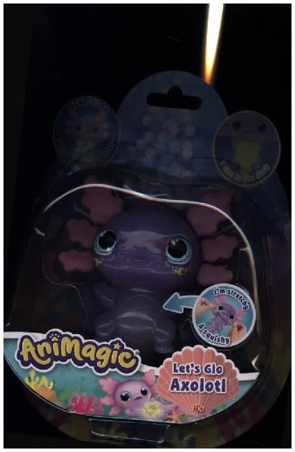 Animagic - Let's Glo Axolotl Pastel Glow in the Dark
