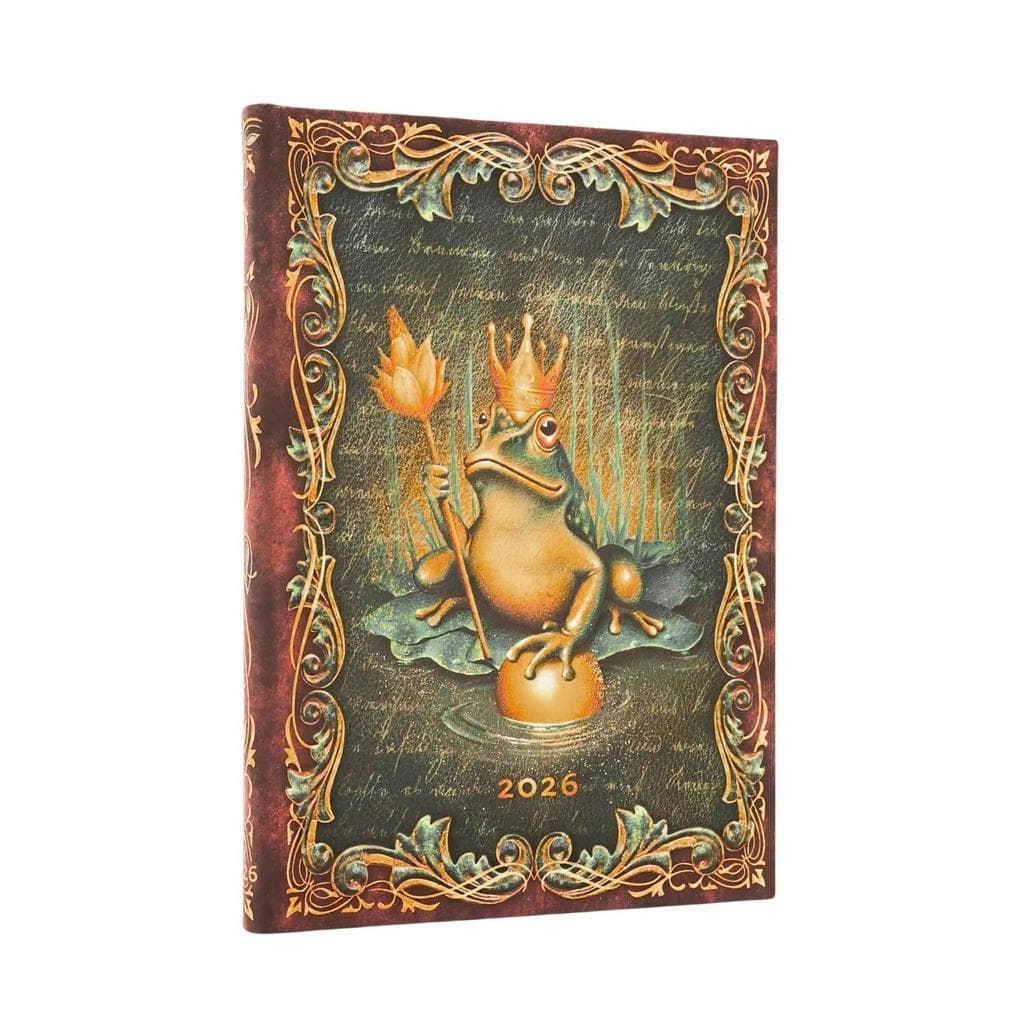 12-Monatskalender. 2026 Froschkönig Midi Vertikal