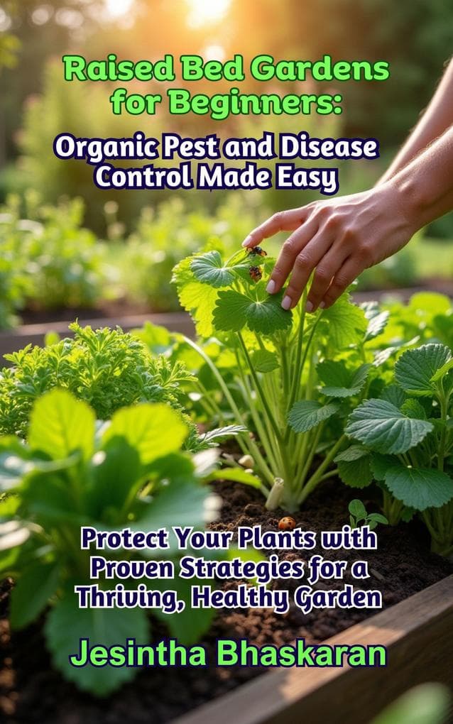 Raised Bed Gardens for Beginners: Organic Pest and Disease Control Made Easy (The Ultimate Raised Bed Gardening Series: Beginner-Friendly Techniques for Thriving Gardens, #5)