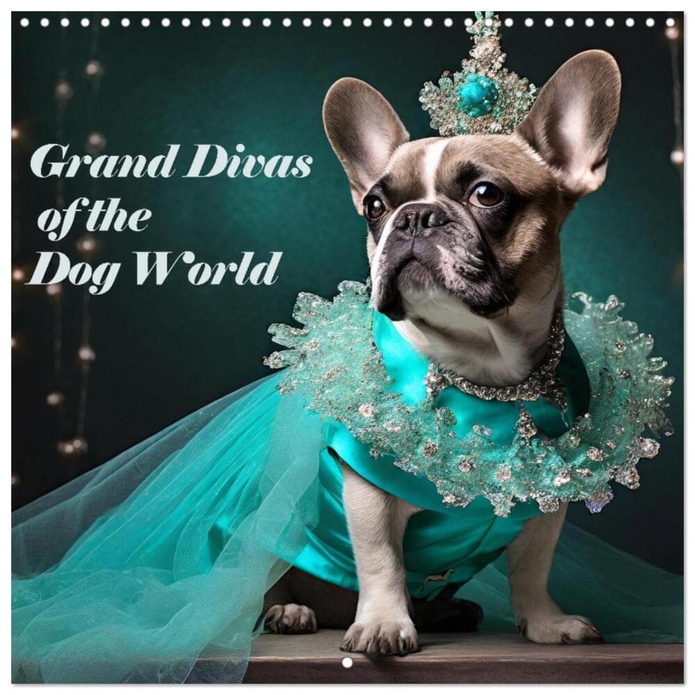 Grand Divas of the Dog World (Wall Calendar 2026 12 × 12 Inch) CALVENDO 12 Month Wall Calendar
