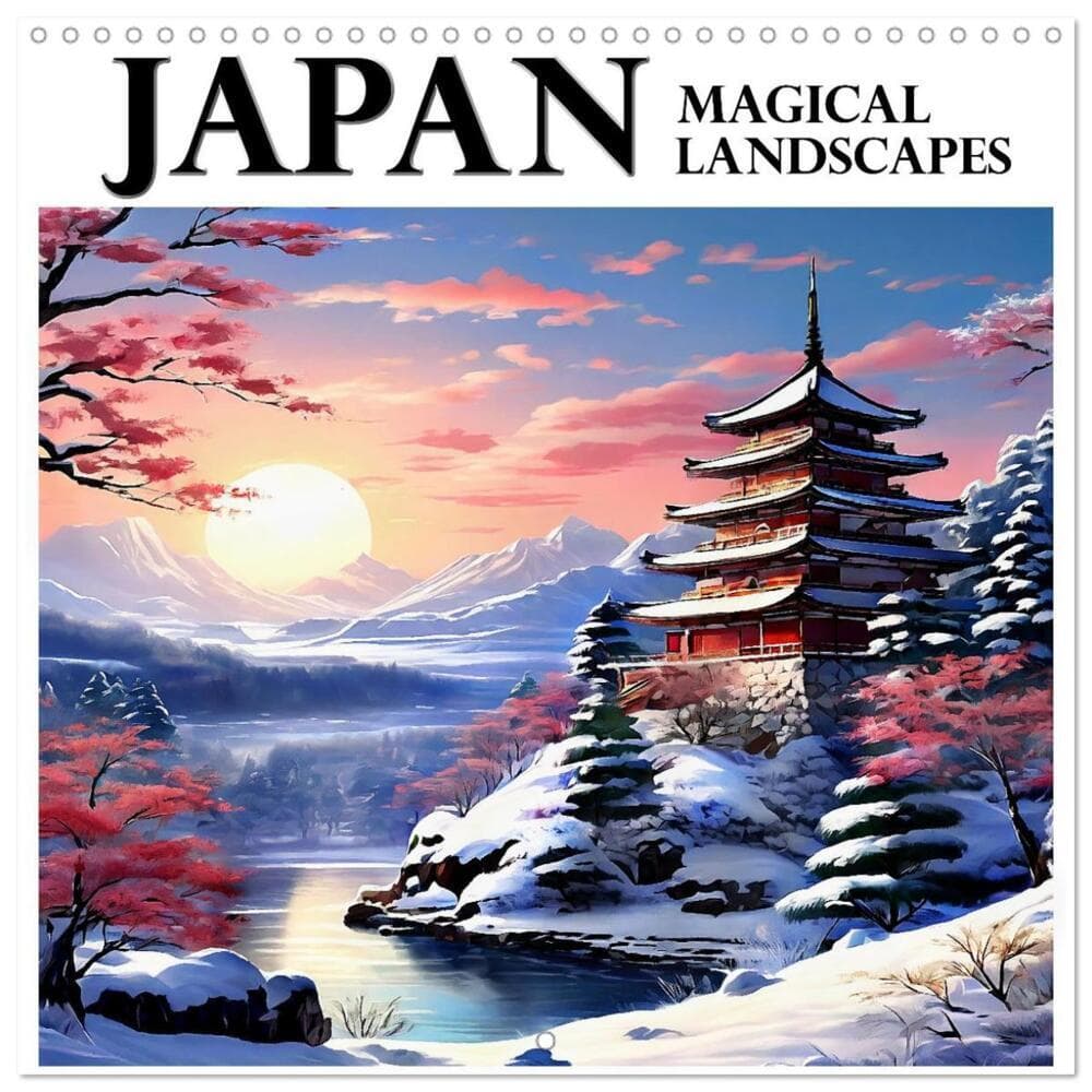 Japan - Magical Landscapes (Wall Calendar 2026 12 × 12 Inch) CALVENDO 12 Month Wall Calendar