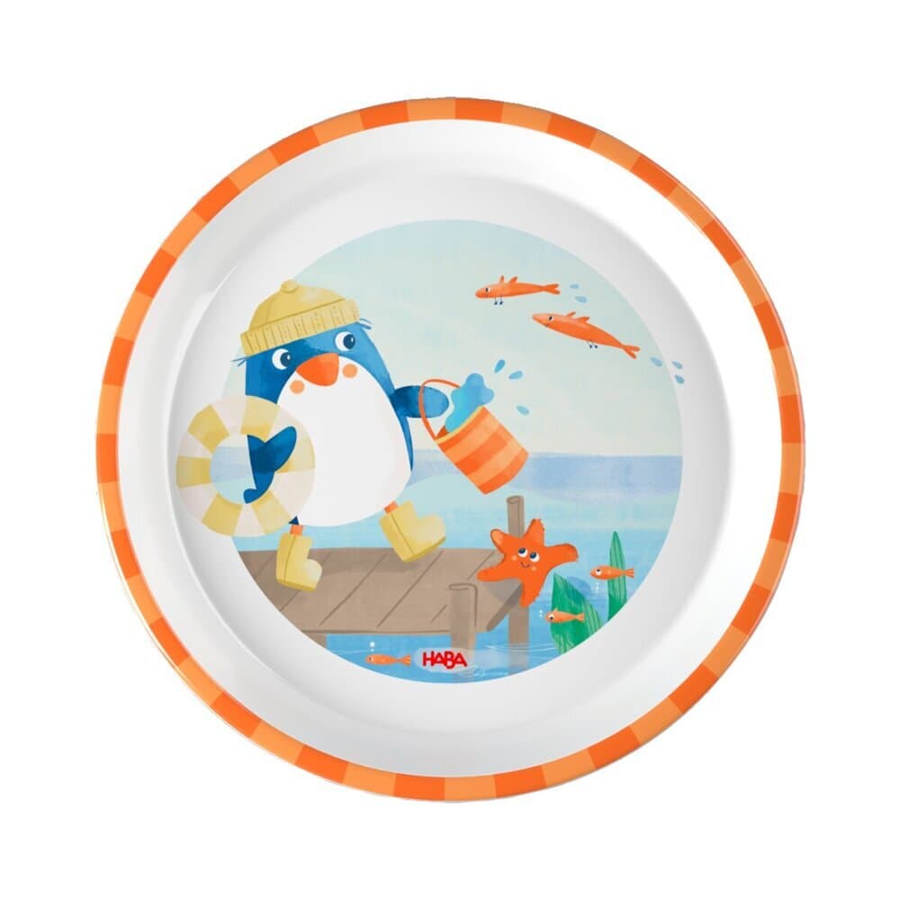 Teller, Pinguin