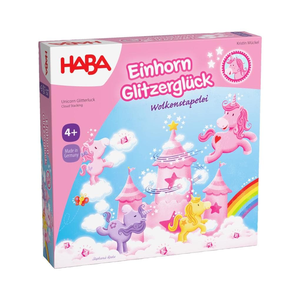 Einhorn Glitzerglück - Wolkenstapelei