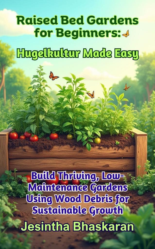 Raised Bed Gardens for Beginners: Hugelkultur Made Easy (The Ultimate Raised Bed Gardening Series: Beginner-Friendly Techniques for Thriving Gardens, #8)