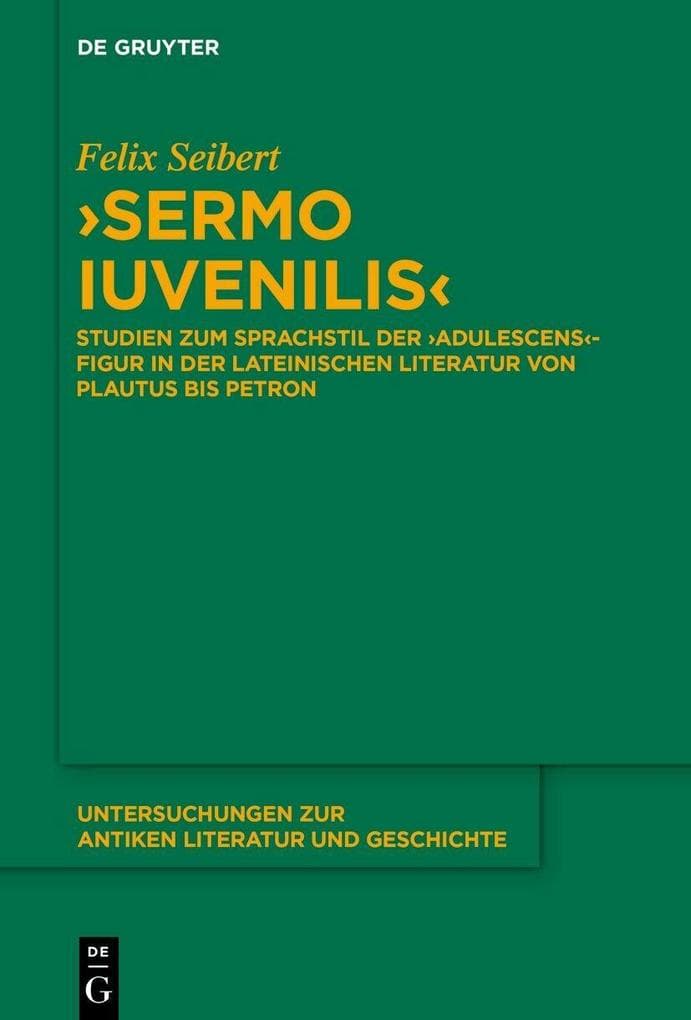 >Sermo iuvenilis<