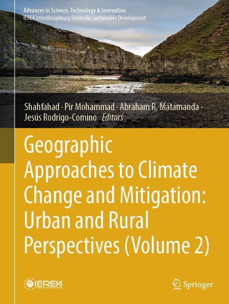 Geographic Approaches to Climate Change and Mitigation: Urban and Rural Perspectives (Volume 2)