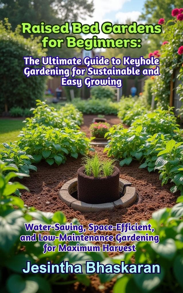 Raised Bed Gardens for Beginners: The Ultimate Guide to Keyhole Gardening for Sustainable and Easy Growing (The Ultimate Raised Bed Gardening Series: Beginner-Friendly Techniques for Thriving Gardens, #10)