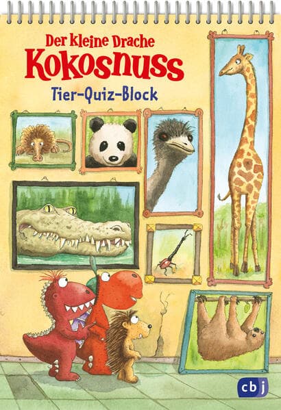 Der kleine Drache Kokosnuss - Quizblock Tiere (AT)