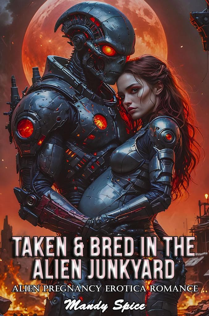 Taken & Bred In The Alien Junkyard: Alien Pregnancy Erotica Romance (My Alien Mate Erotic Romance, #10)