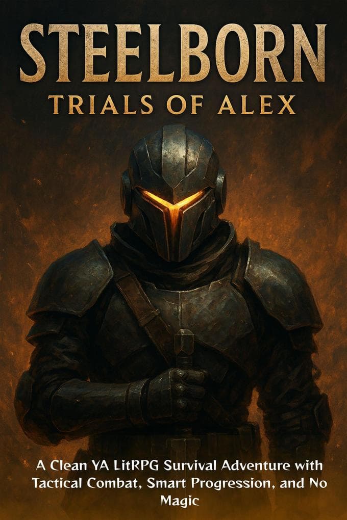 Steelborn: Trials of Alex: A Clean YA LitRPG Survival Adventure with Tactical Combat, Smart Progression, and No Magic (Clean Reads Collection, #7)