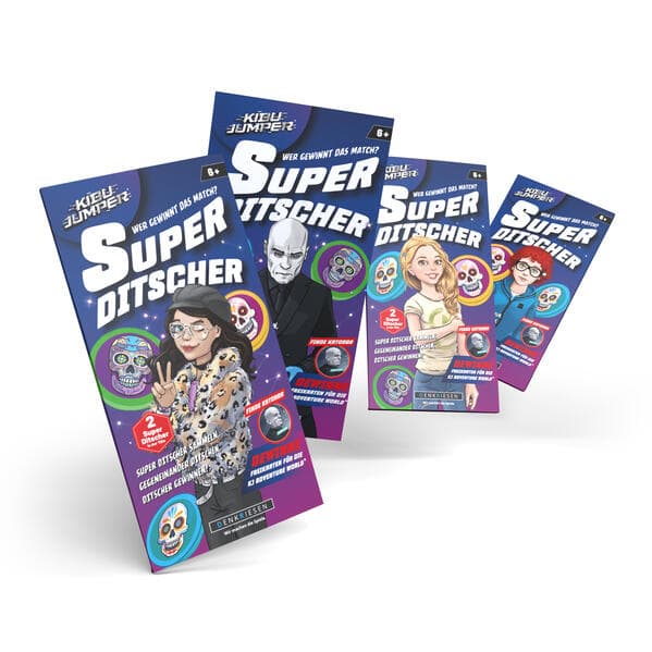 DENKRIESEN - KIBU JUMPER® - Super Ditscher - "Wer gewinnt das Match?"