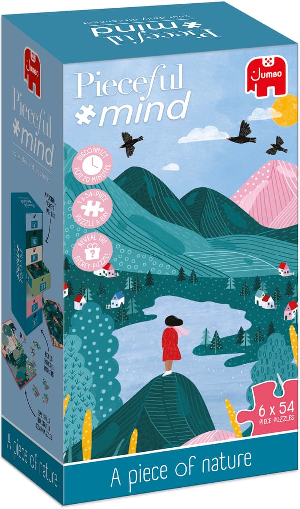 Pieceful mind - A piece of nature - Puzzle 54 Teile