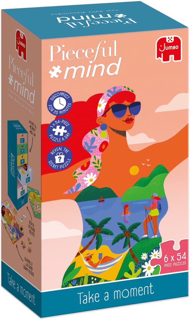 Pieceful mind - Take a moment - Puzzle 54 Teile