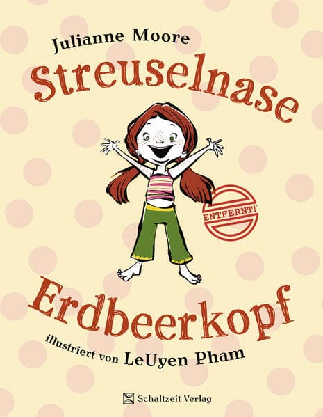Streuselnase Erdbeerkopf