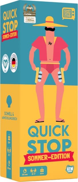 QuickStop - Das Buchstaben-Duell - Sommer-Edition