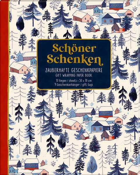 Geschenkpapier-Buch