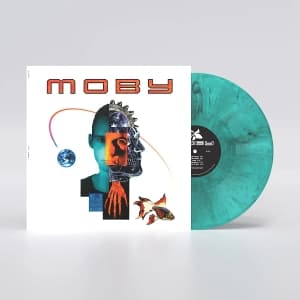 Moby (Black+White Marble On Blue Vinyl)