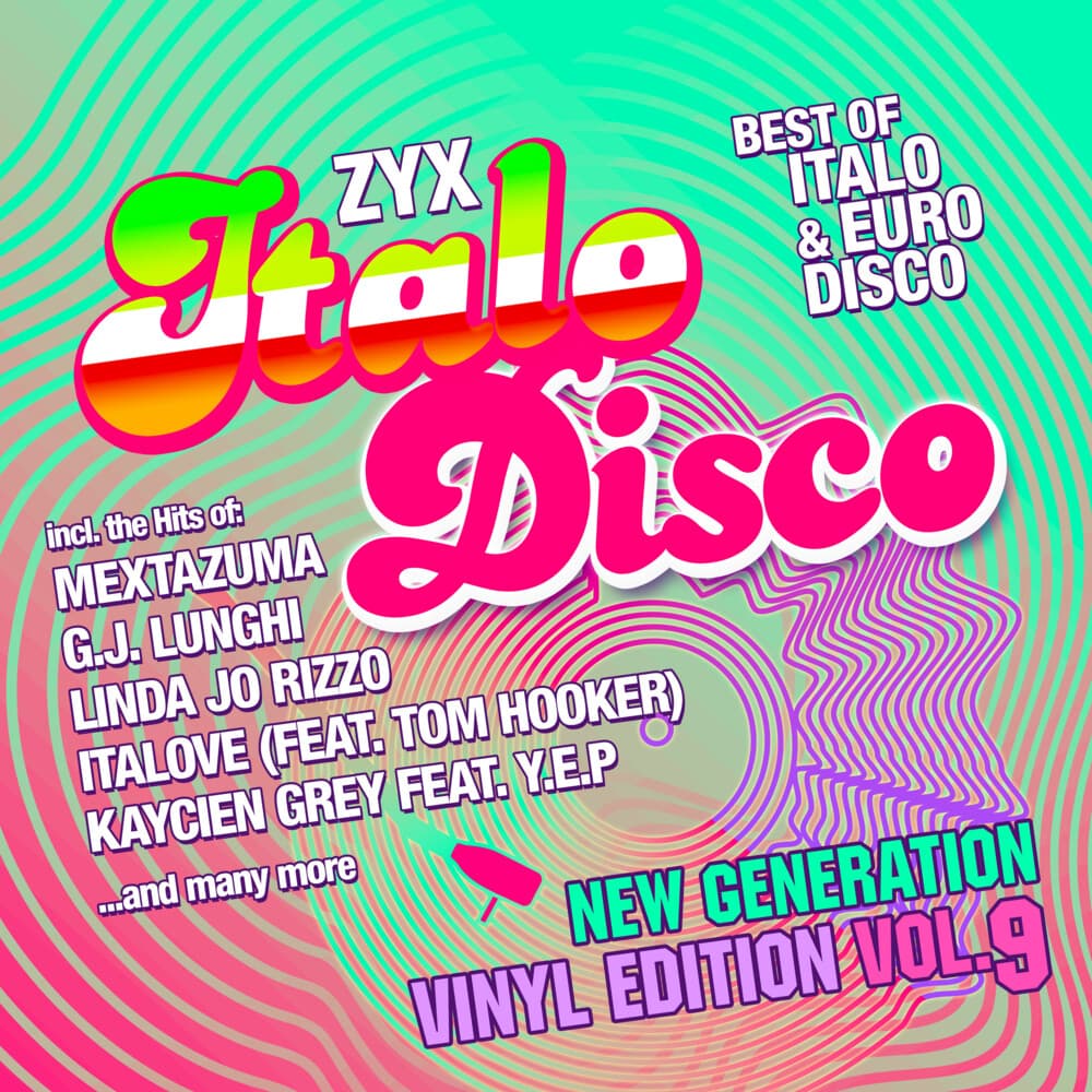 ZYX Italo Disco New Generation Vinyl Edition 9, 1 Schallplatte