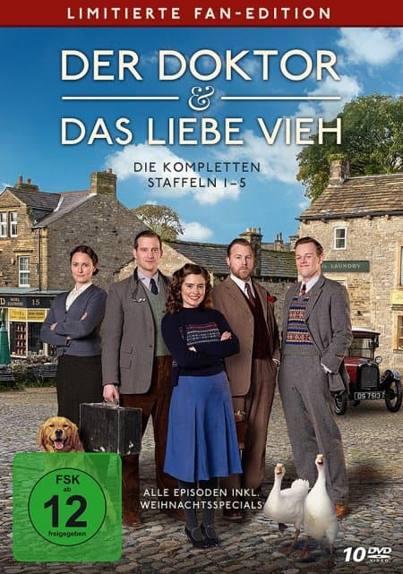 Der Doktor und das liebe Vieh - Die kompletten Staffeln 1-5. Staffel.1-5, 10 DVD (Limited Fan Editio