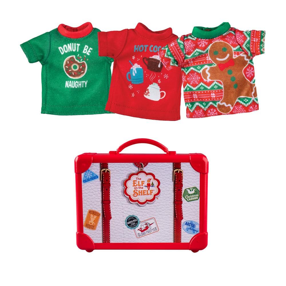 The Elf on the Shelf® Claus Couture® Feiertags-Shirts - 3er Set