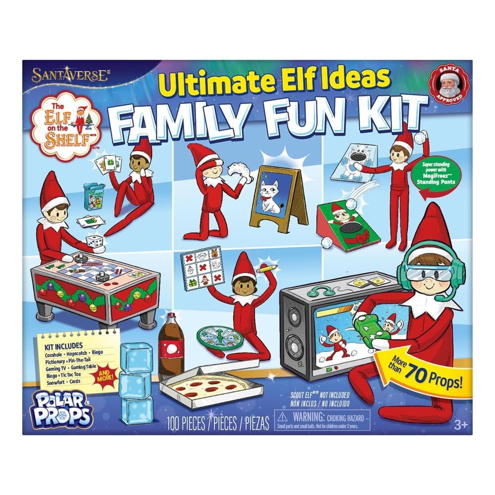 The Elf on the Shelf® Polar Props(TM) Family Game Night - Ideen Kit