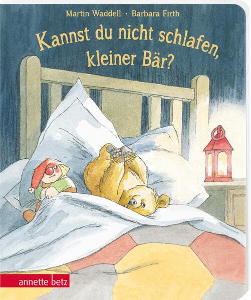 Kannst du nicht schlafen, kleiner Bär?: Pappbilderbuch zum Thema 'Angst vor der Dunkelheit' für Kinder ab 3 Jahren