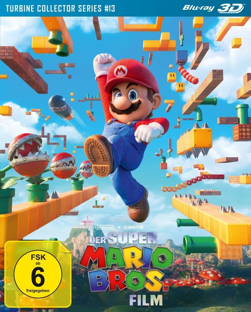 Der Super Mario Bros. Film (The Super Mario Bros. Movie) - 3D - Turbine Collector Series #13 (Blu-ray 3D)