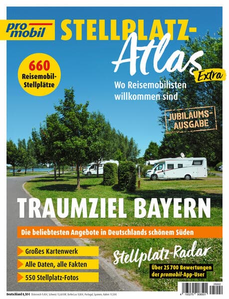 promobil Stellplatz-Atlas 02/2025