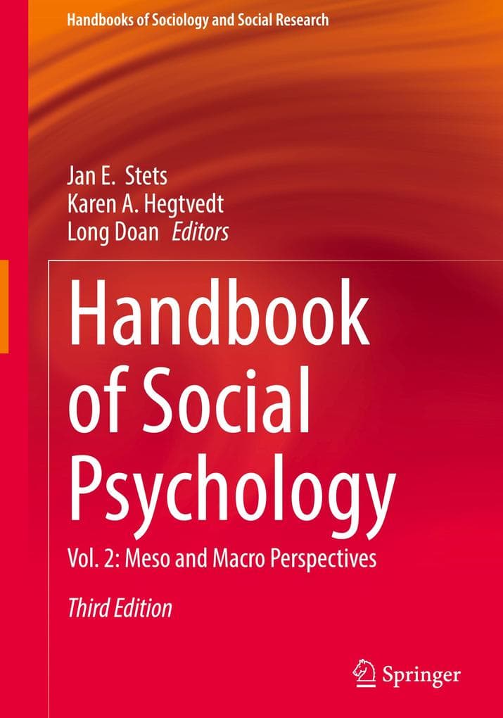 Handbook of Social Psychology